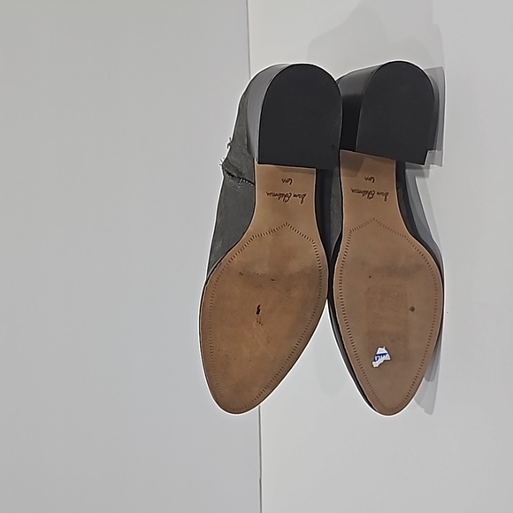 Sam Edelman Grey-Blue Snake Booties Size 6.5 - Picture 11 of 11